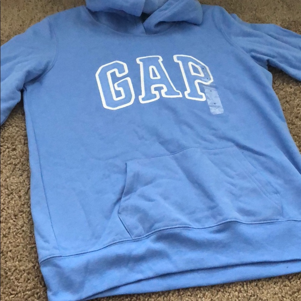 BABY BLUE GAP HOODIE